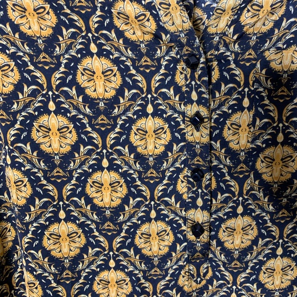 NWOT Zara Printed Long-sleeve Blouse - cute Print - Picture 5 of 8